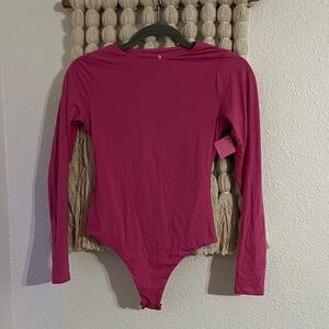 Pink Long Sleeve Bodysuit